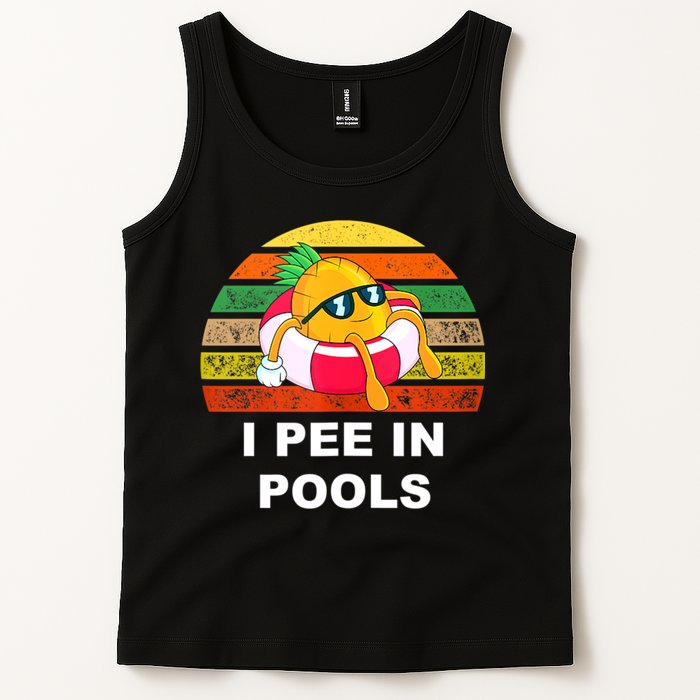 I Pee In Pools Tank Top