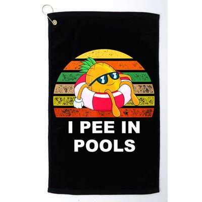 I Pee In Pools Golf Towel