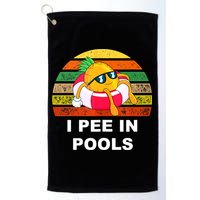 I Pee In Pools Golf Towel