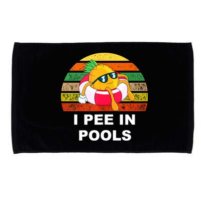 I Pee In Pools Microfiber Hand Towel
