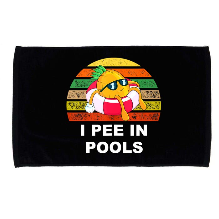 I Pee In Pools Microfiber Hand Towel
