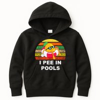 I Pee In Pools Kids Hoodie