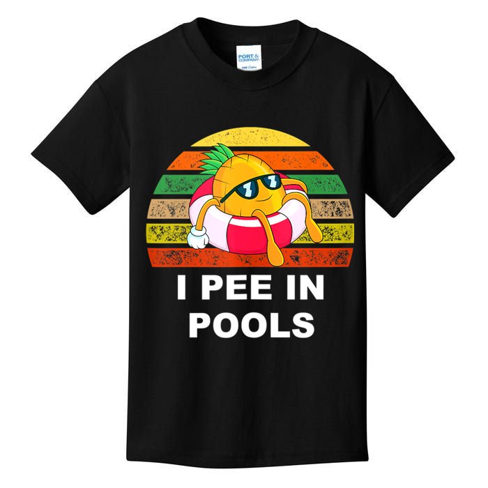 I Pee In Pools Kids T-Shirt