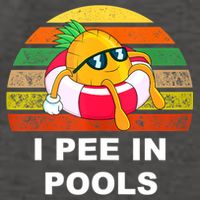 I Pee In Pools Vector Backpack