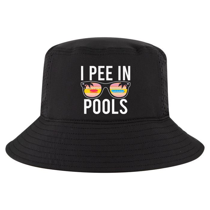 I Pee In Pools Cool Comfort Performance Bucket Hat