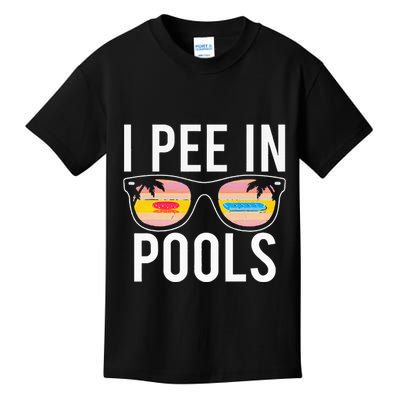 I Pee In Pools Kids T-Shirt