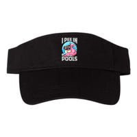 I Pee In Pools Funny Dog Swimming Pool Jokes Visor