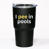 I Pee In Pools Funny Tumbler