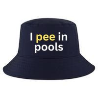I Pee In Pools Funny Cool Comfort Performance Bucket Hat