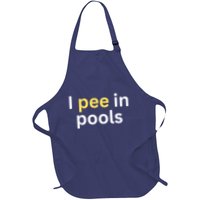 I Pee In Pools Funny Apron