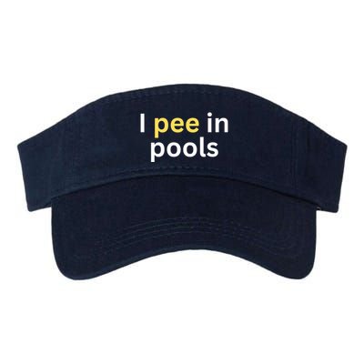 I Pee In Pools Funny Visor