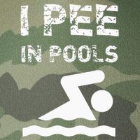 I Pee In Pools Funny Swimming Sarcastic Swim Saying Legacy Tie Dye Trucker Hat