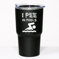 I Pee In Pools Funny Swimming Sarcastic Swim Saying Tumbler