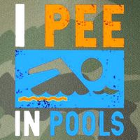 I Pee In Pools Legacy Tie Dye Trucker Hat