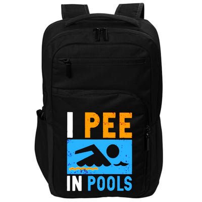 I Pee In Pools Impact Tech Backpack