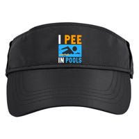I Pee In Pools Adult Drive Performance Visor