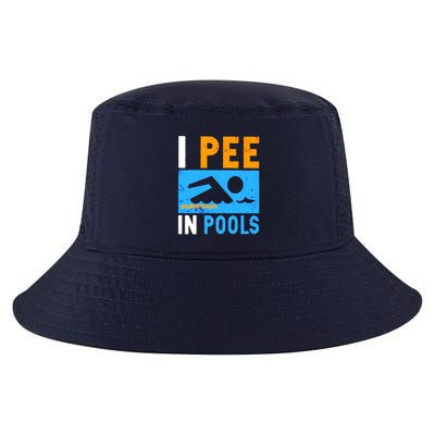 I Pee In Pools Cool Comfort Performance Bucket Hat