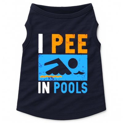 I Pee In Pools Doggie Tank