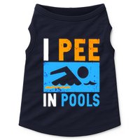 I Pee In Pools Doggie Tank