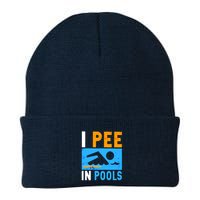 I Pee In Pools Beanie