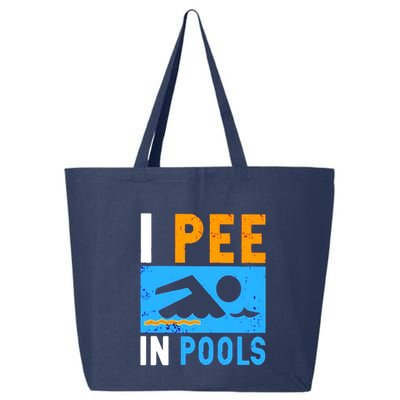 I Pee In Pools 25L Jumbo Tote