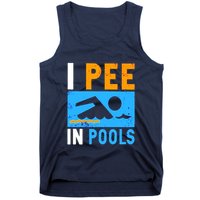 I Pee In Pools Tank Top