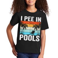 I Pee In Pools Vintage Kids T-Shirt