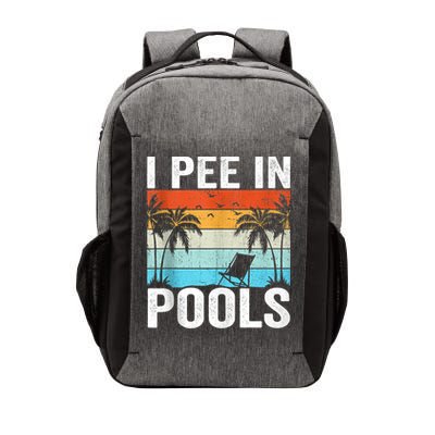I Pee In Pools Vintage Vector Backpack