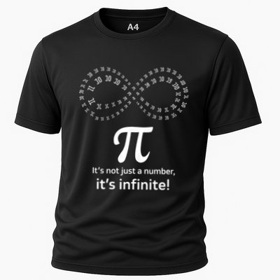 Infinite Pi Infinity Symbol ItS Not Just A Number Pi Day Cute Gift Cooling Performance Crew T-Shirt