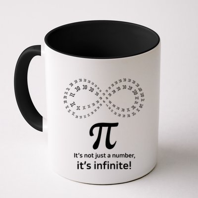 Infinite Pi Infinity Symbol ItS Not Just A Number Pi Day Cute Gift Coffee Mug