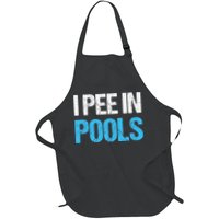I Pee In Pools Funny Swimming Apron