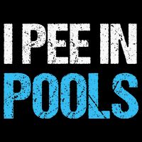 I Pee In Pools Funny Swimming Backpack