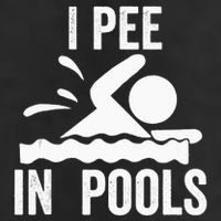 I Pee In Pools Swimming Swim Vacation I Pee In Pools Cool Comfort Performance Bucket Hat