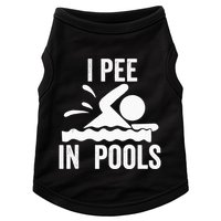 I Pee In Pools Swimming Swim Vacation I Pee In Pools Doggie Tank