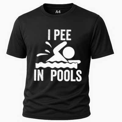I Pee In Pools Swimming Swim Vacation I Pee In Pools Performance Shirt