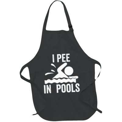 I Pee In Pools Swimming Swim Vacation I Pee In Pools Apron