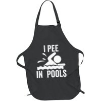 I Pee In Pools Swimming Swim Vacation I Pee In Pools Apron