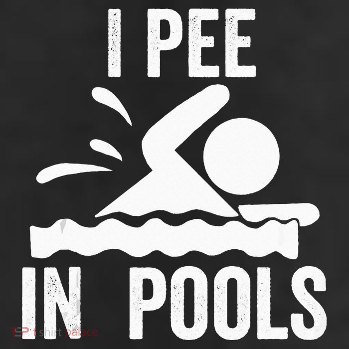 I Pee In Pools Swimming Swim Vacation I Pee In Pools Beanie