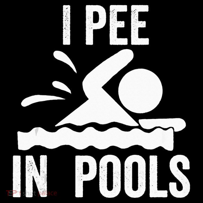 I Pee In Pools Swimming Swim Vacation I Pee In Pools 16 in Basic Backpack