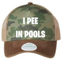 I Pee In Pools Legacy Tie Dye Trucker Hat
