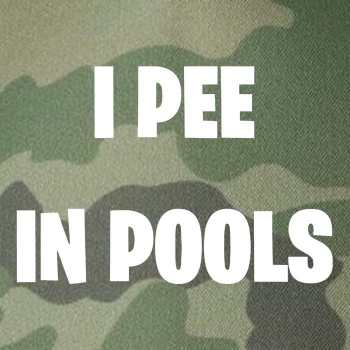 I Pee In Pools Legacy Tie Dye Trucker Hat
