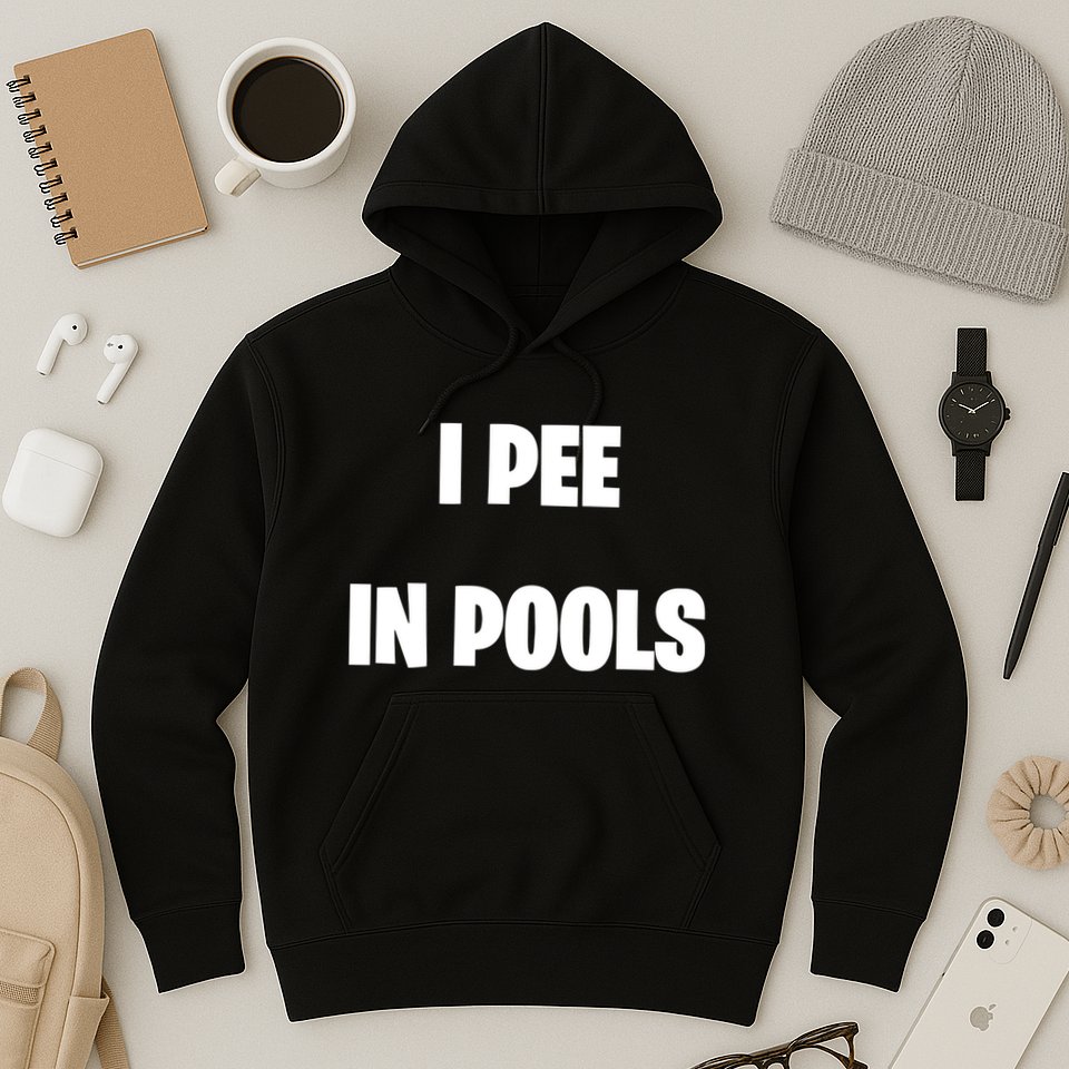 I Pee In Pools Hoodie