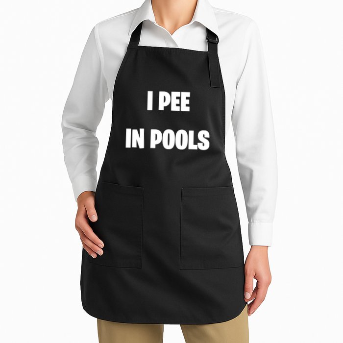 I Pee In Pools Apron