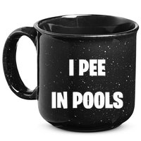 I Pee In Pools 15oz Campfire Ceramic Mug