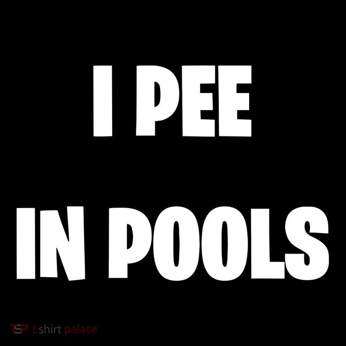 I Pee In Pools 16 in Basic Backpack