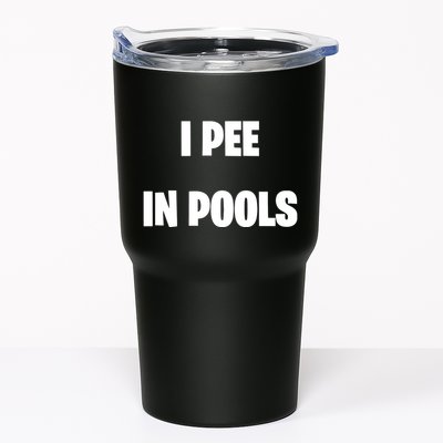 I Pee In Pools Tumbler