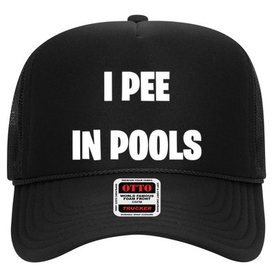 I Pee In Pools Trucker Hat