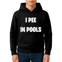 I Pee In Pools Kids Hoodie