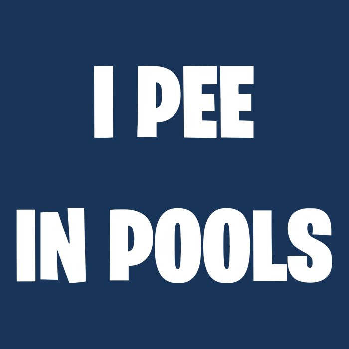 I Pee In Pools Infant Baby Jersey Bodysuit
