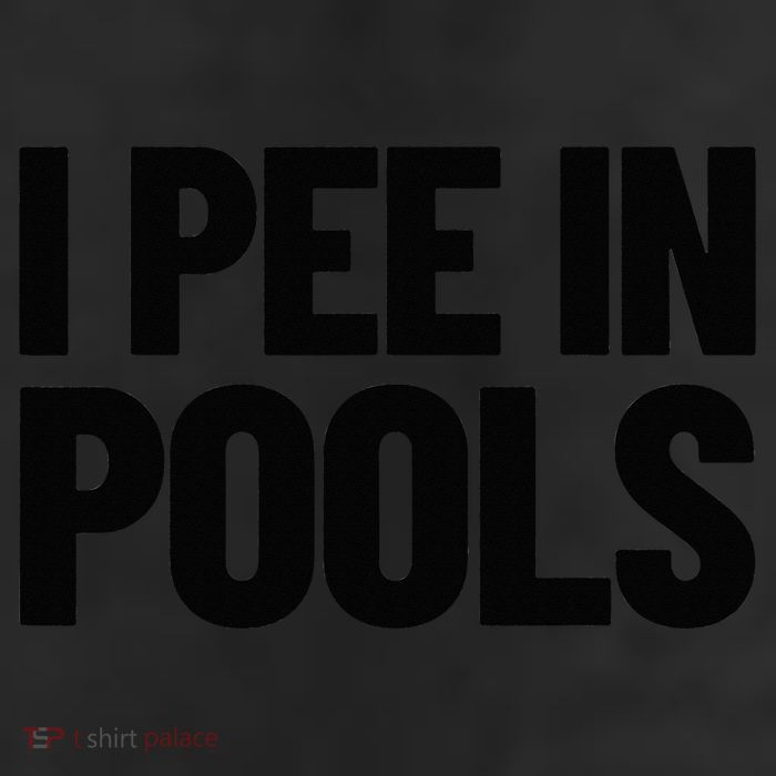 I Pee In Pools Funny Vacation Humor Swimming I Pee In Pools Trucker Hat